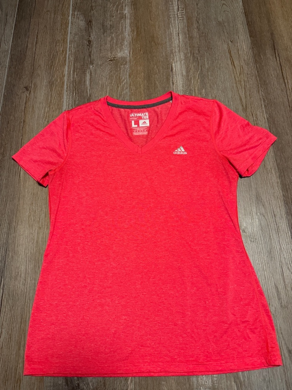 adidas Women's Ultimate Tee Climalite V-Neck Athletic Tee